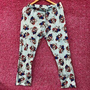 Nintendo Super Mario Bros. 3  Tanooki Suit Pajama Lounge Pants 1XL